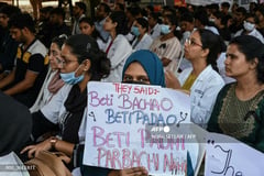 Indian doctors stage nationwide strike over colleague's rape and murder